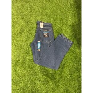 Dickies Carpenter Jeans Relaxed Fit Straight Leg Blue Denim 34x34 NWT